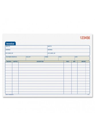 Receipt book, Tape Bound - 2 PartYes - 5.56" x 7.93" Sheet Size - 2 x Holes - Assorted Sheet Color - 1 Each - abfdc5840